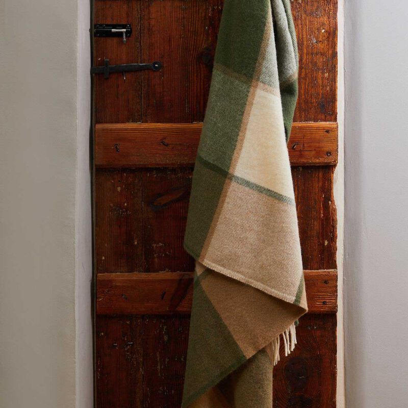 Tweedmill Lifestyle Block Check Throw image number 1
