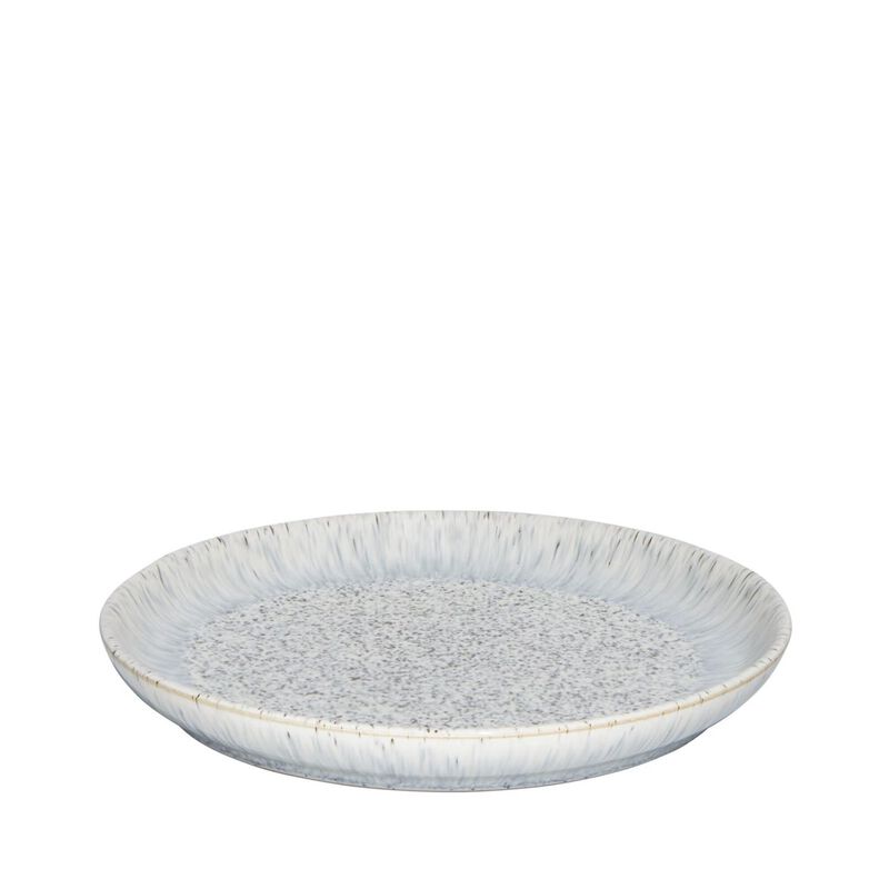 Denby Halo Speckle Medium Coupe Plate 21cm image number 0