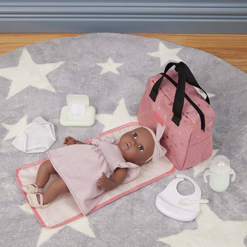 Lullababy  Accessory Set - Doll Diaper Bag Pink image number 2