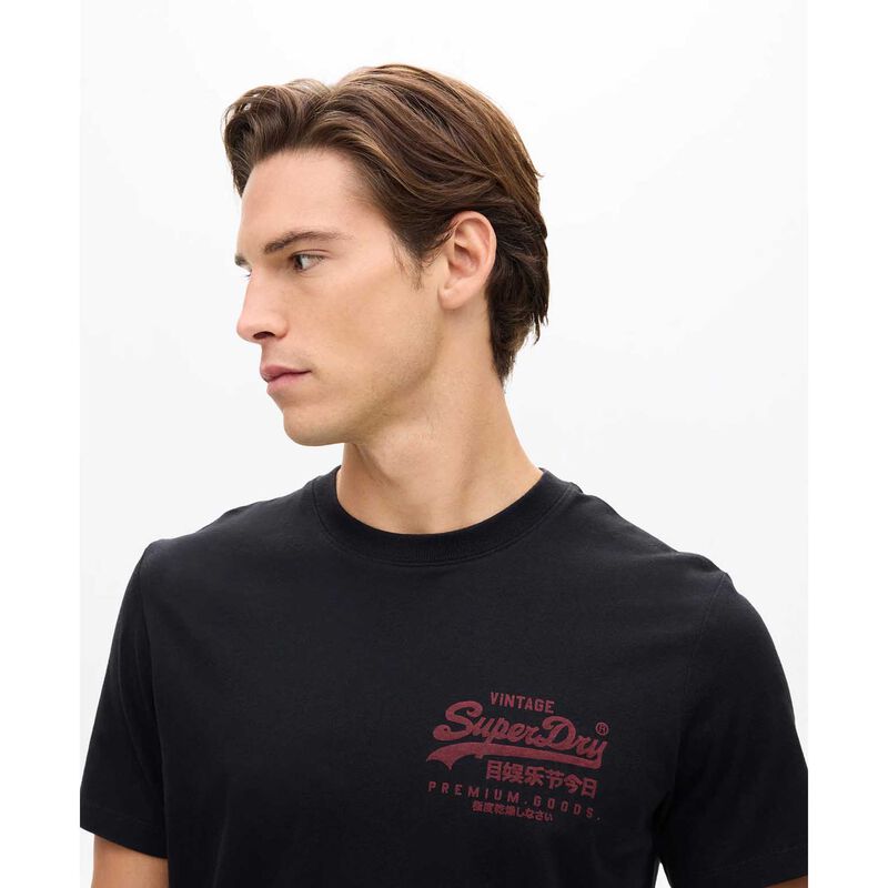 Superdry Vintage Logo Chest Tee image number 2