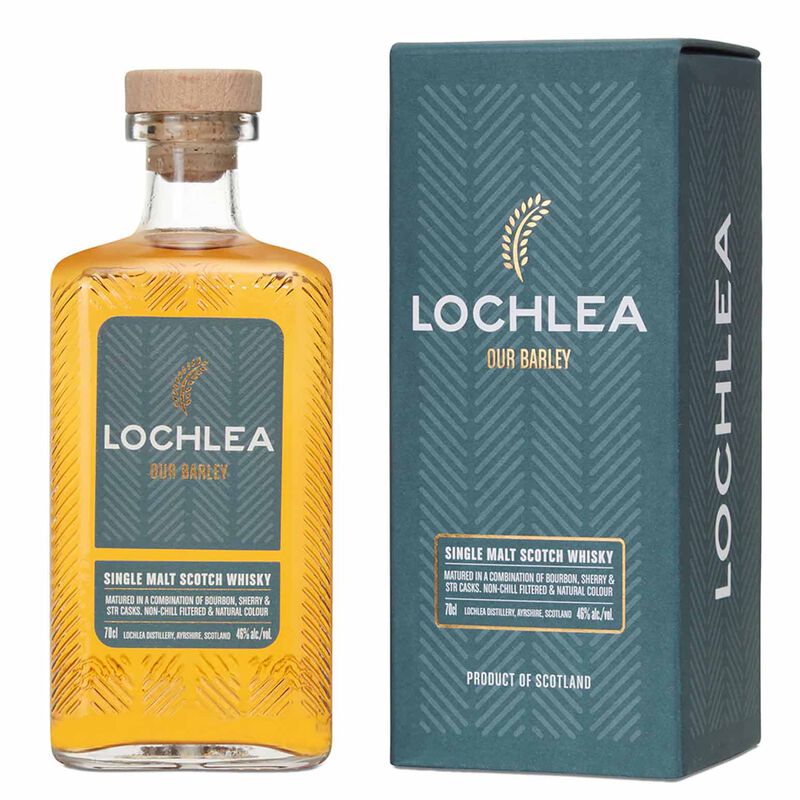 Lochlea 'Our Barley' Single Malt Scotch Whisky 46% 700ml image number 0
