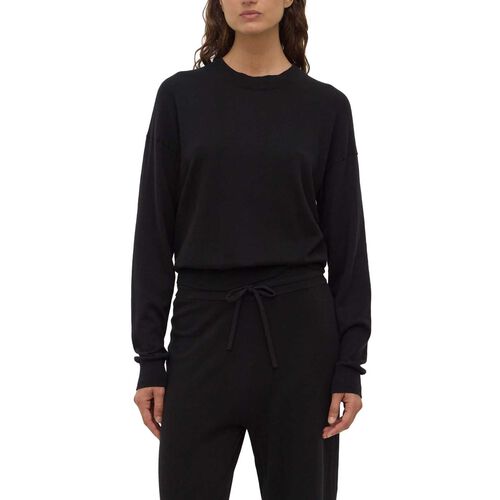 Assembly Label Cotton Cashmere Lounge Sweater Black