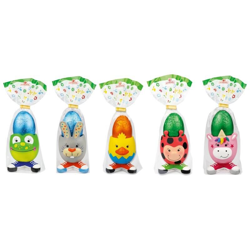Windel Assorted Easter Egg Cup Characters with Milk Chocolate Egg 25g image number 0