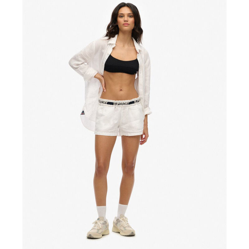 Superdry Linen Drawstring Short image number 2