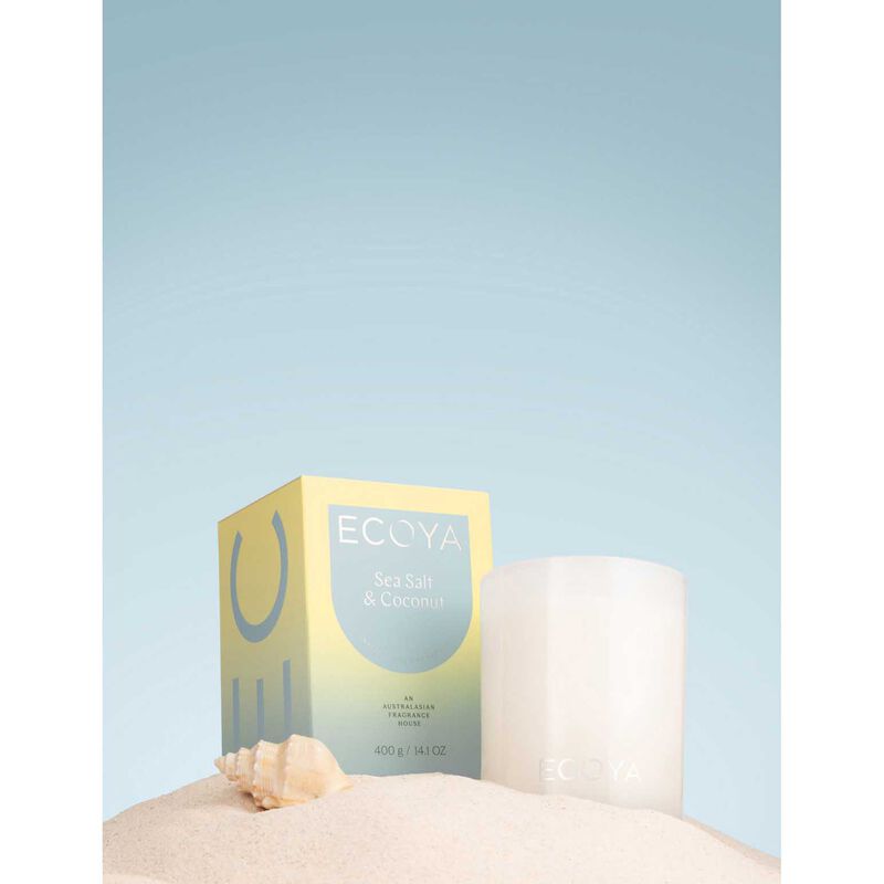 ECOYA Sea Salt & Coconut Madison Candle 400g image number 1