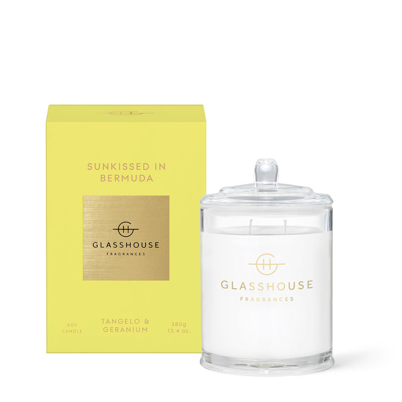 Glasshouse Fragrances Sunkissed In Bermuda Soy Candle 380g image number 0