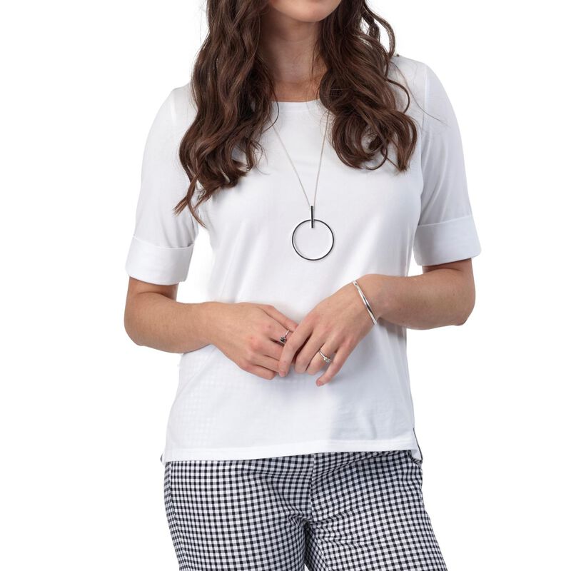 Vassalli Boat Neck Top image number 3