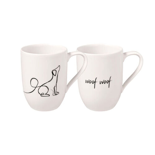 Villeroy & Boch Statement Dog Set Of 2 Pieces