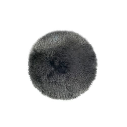 Fibre By Auskin NZ Longwool Sheepskin Seat Pad Round 37cm
