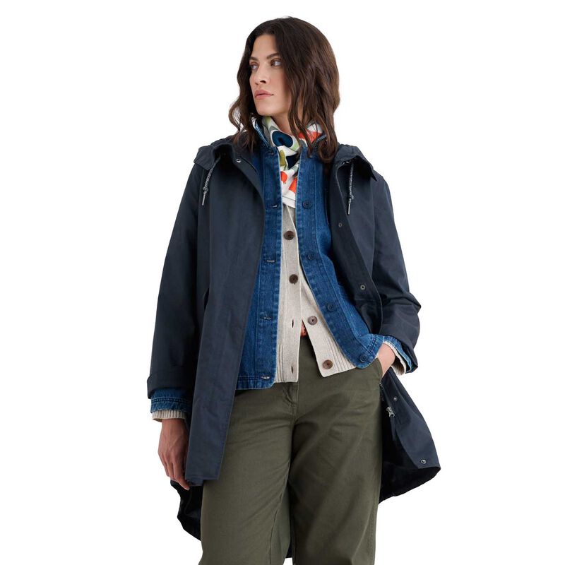 Seasalt Cornwall Seafaring Coat Inkwell image number 0