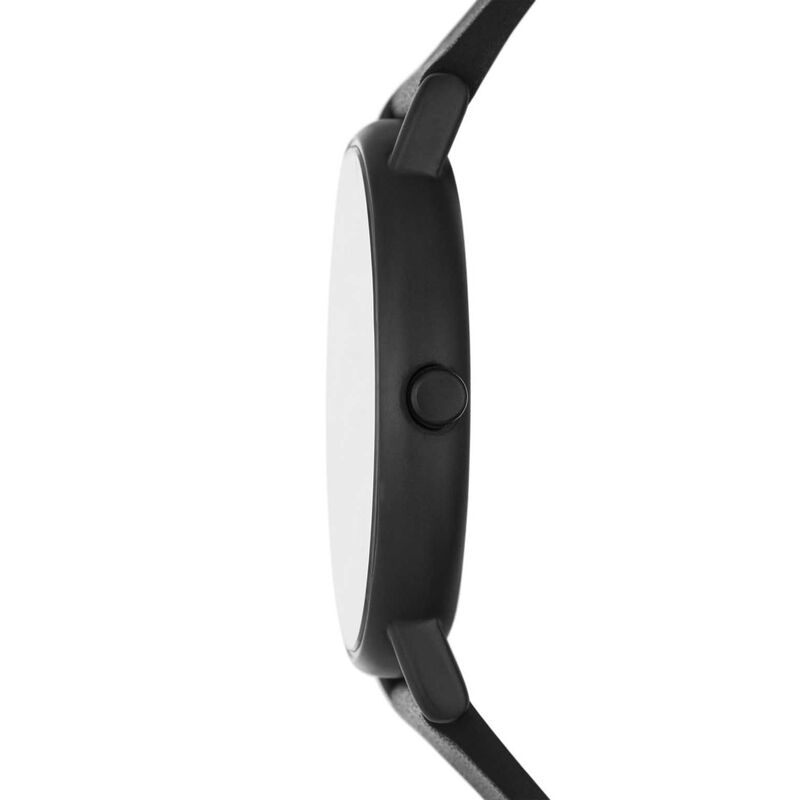 Skagen Signatur Three-Hand Black Stainless Steel Watch SKW6902 image number 2