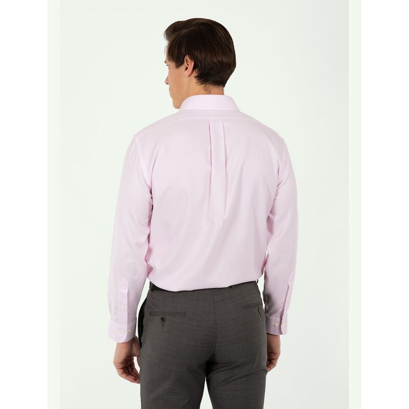Brooks Brothers Non-Iron Royal Oxford Ainsley Collar Slim Dress Shirt image number 1