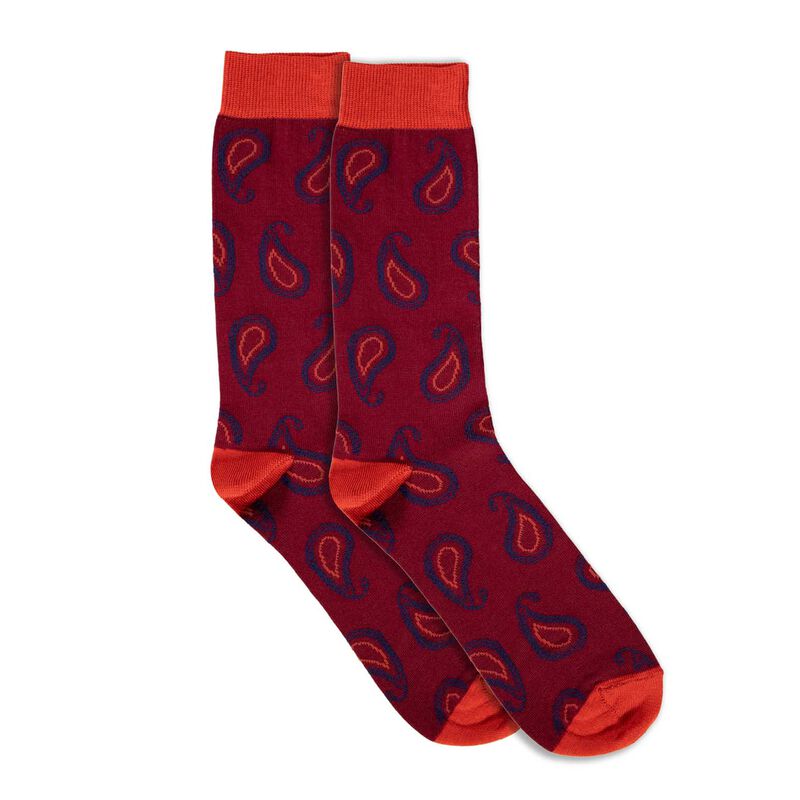 Visconti Paisley Socks image number 1