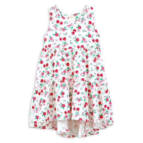 Milky Sweet Cherry Dress