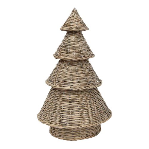 French Country Willow Christmas Tree Medium
