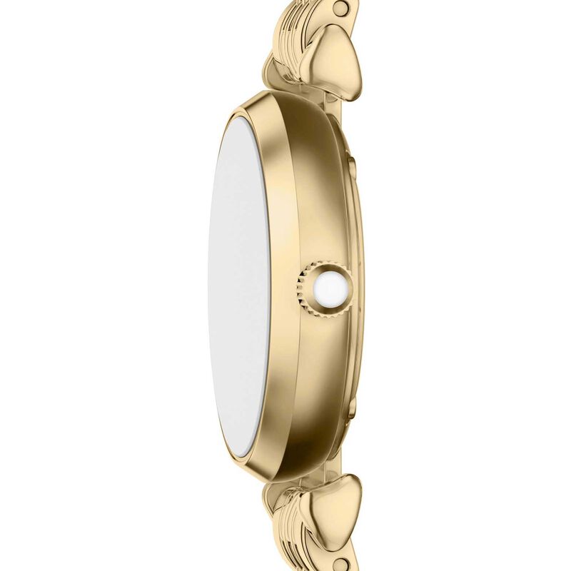 Emporio Armani Two-Hand Gold-Tone Stainless Steel Watch image number 2