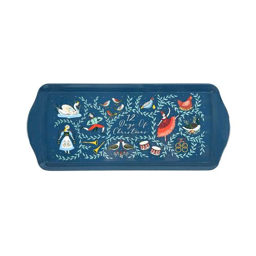 Ulster Weavers 12 Days Of Christmas Small Tray 39cm X 13cm