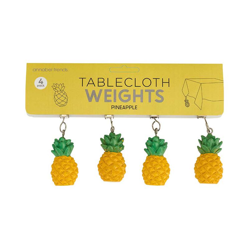 Annabel Trends Tablecloth Weights Set Of 4 - Green Leaf image number 1
