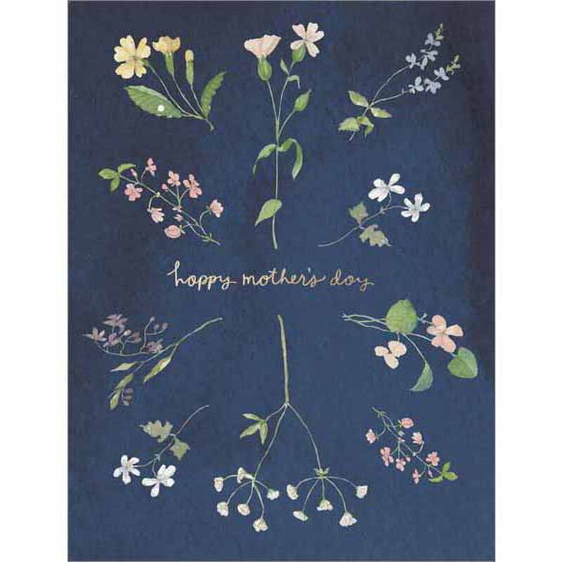 Mother's Day Wildflowers Foil Card image number 0