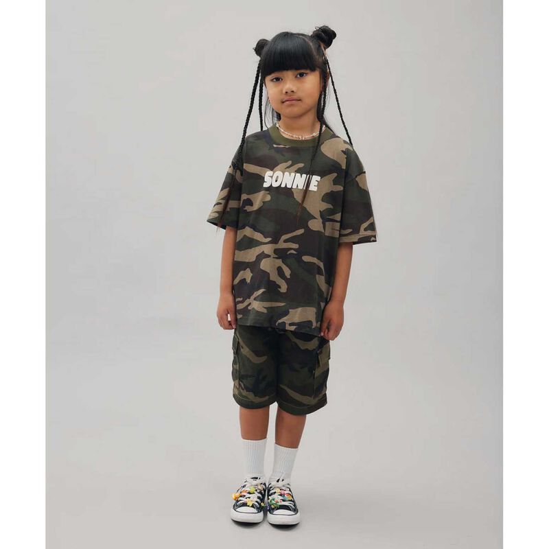 Sonnie Camo Tee 8-11Y image number 1