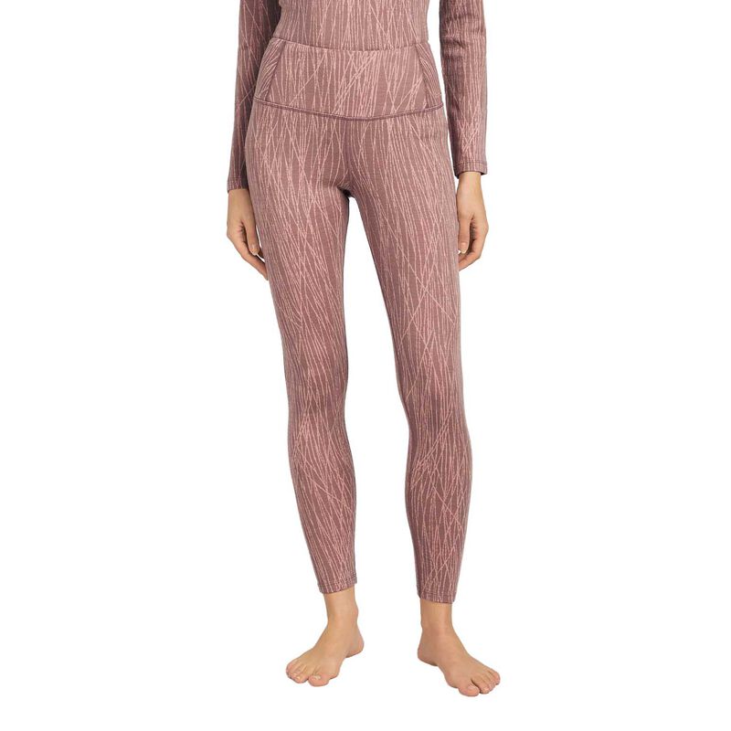 Icebreaker W Merino 260 Tech Vertex High Rise Leggings Delta Lines AOP image number 0
