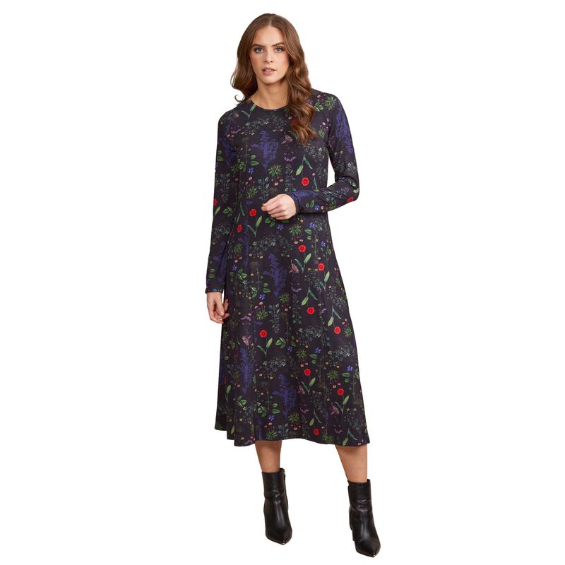 Vassalli Longline Swing Knit Dress image number 0