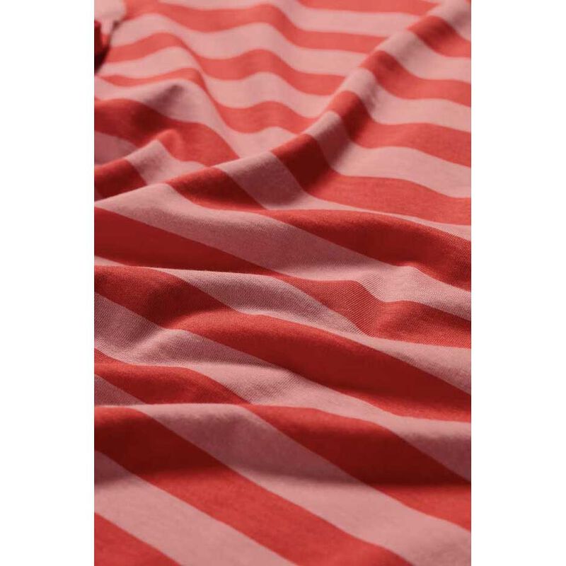 Seasalt Cornwall Sailor T-Shirt Cornish Rose Dew Dark Cinnamon image number 2