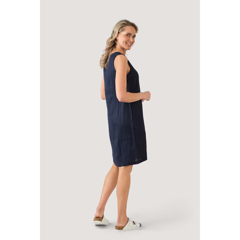 B Essentials Linen Sleeveless Dress image number 11