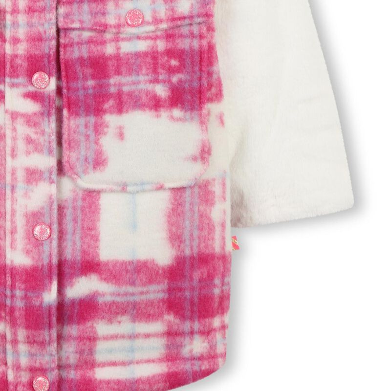 Billieblush Faux Shearling Hood Coat 8Y - 12Y image number 2