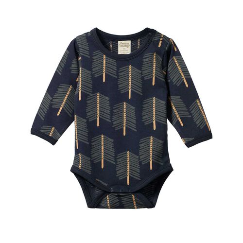 Nature Baby Stretch Jersey L/S Bodysuit
