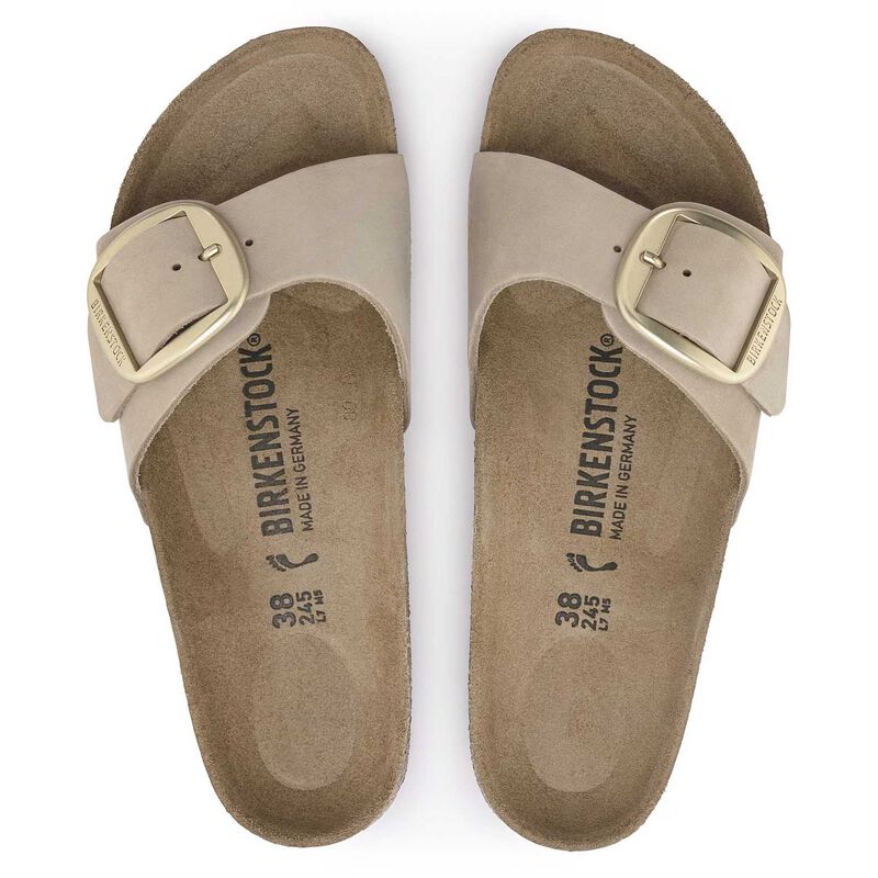 Birkenstock Madrid Big Buckle Nubuck (Regular) image number 3