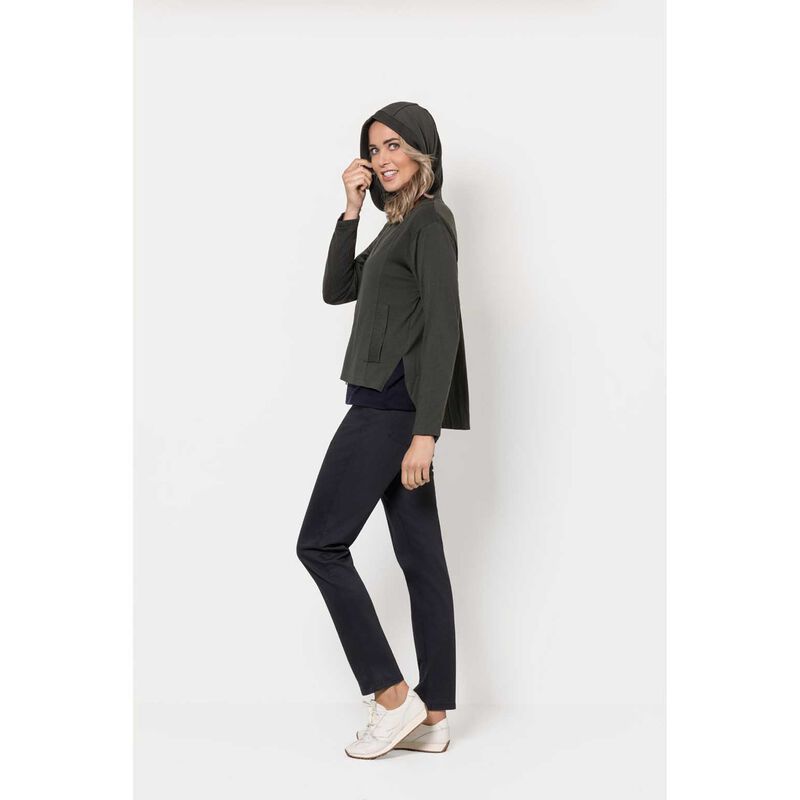 B Essentials by Ballantynes Hooded Zip Through image number 3