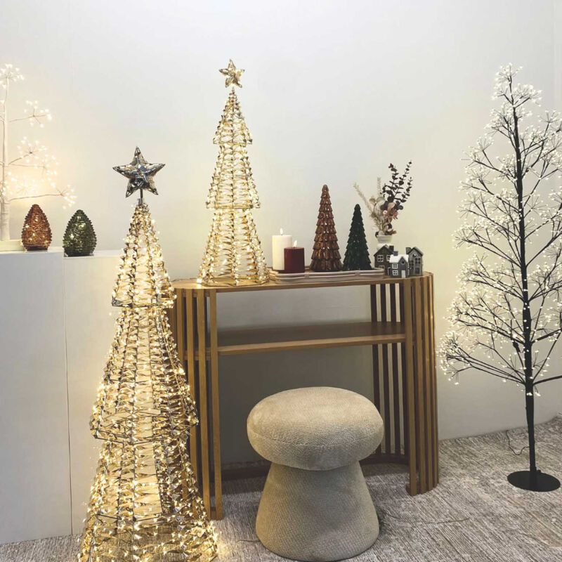 Stellar Haus Gold Bling 80cm Christmas Tree image number 1
