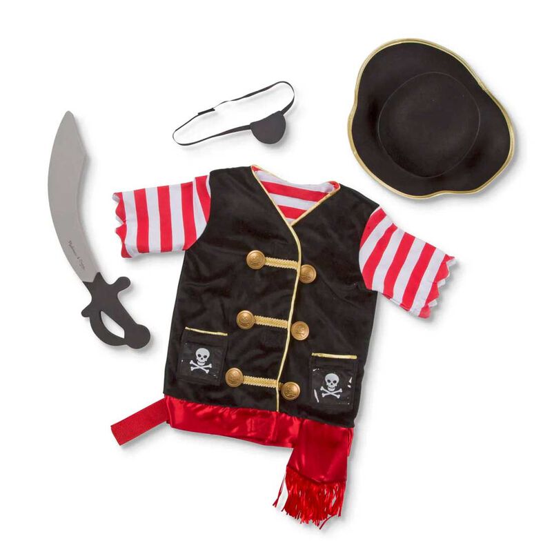 Melissa & Doug Pirate Role Play Costume Set image number 0
