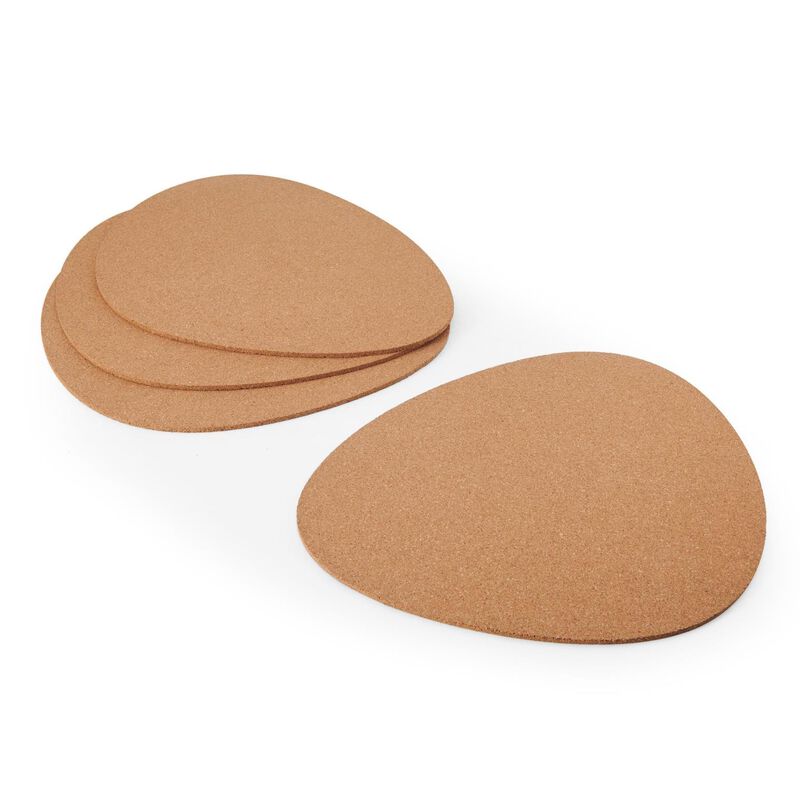 Mikasa Pebble Placemat Set Of 4 Cork 38x30cm image number 1