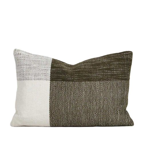 Baya Finn Cushion With Polyester Inner - Mangrove 40x60cm