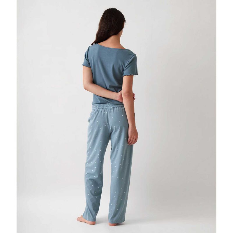 Wallace Cotton Georgie Organic Brushed Cotton Knit PJ Pant image number 1