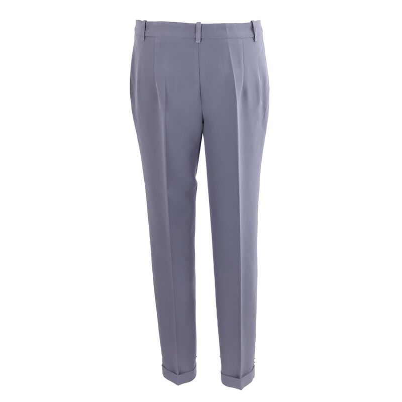Biancoghiaccio 7/8 Length Pants With Cuff image number 1