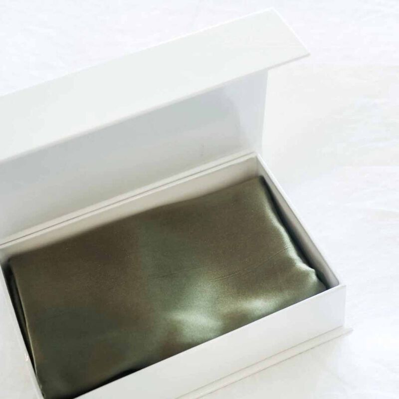 Home Lab 100% Pure Silk Pillowcase image number 28