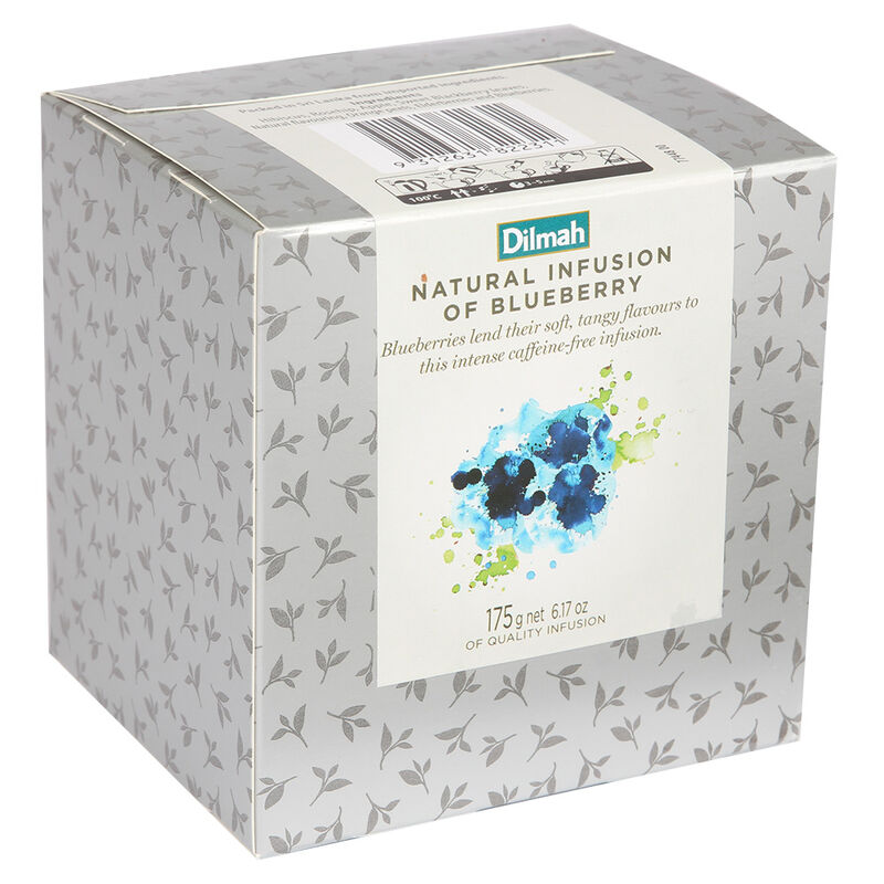 Dilmah Vivid Refill Box Natural Infusion Of Blueberry 175g image number 0