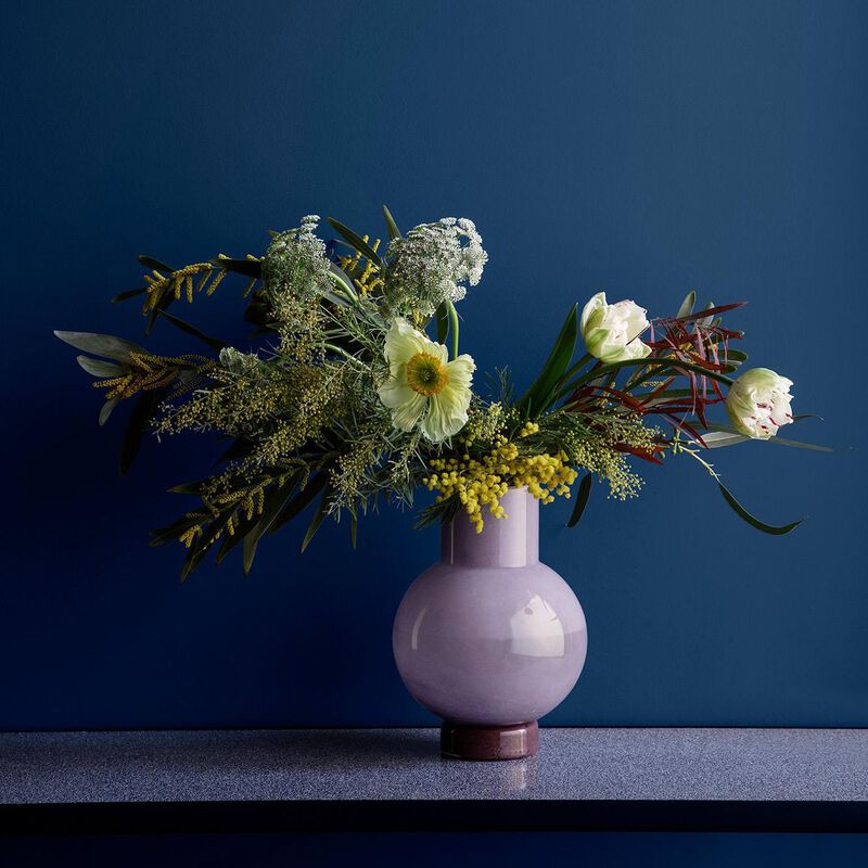 Broste Vase Mari - Orchid Hush/Aubergine image number 1