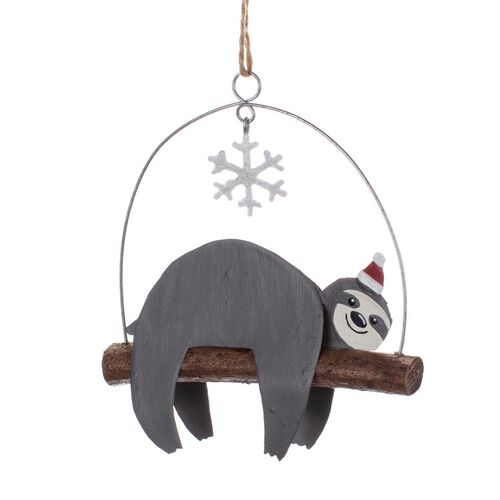 Shoeless Joe Xmas Sloth