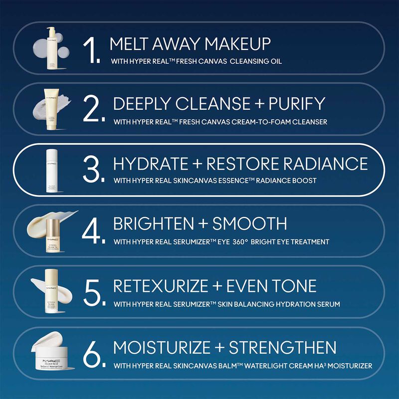 MAC Hyper Real Skincanvas Essence&trade; Radiance Reboot 150ml image number 3