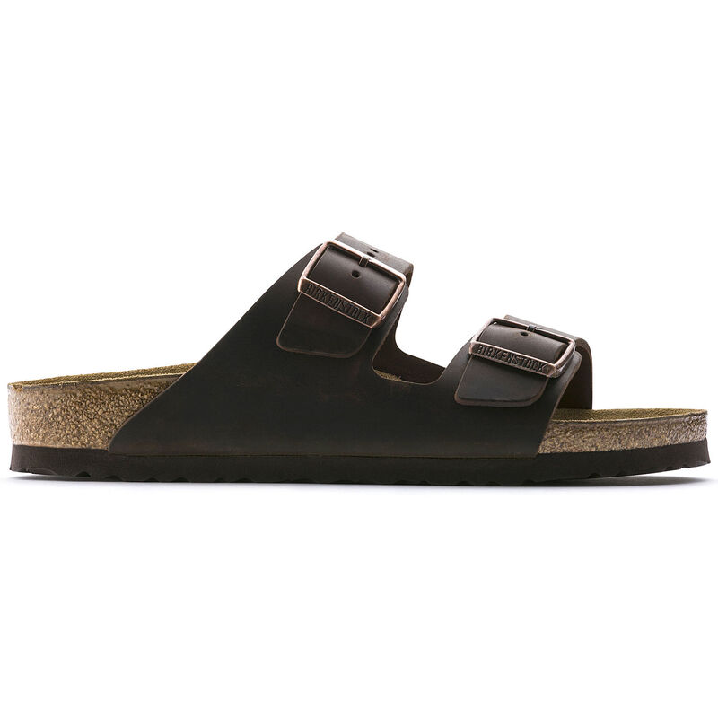 Birkenstock Arizona Oiled Leather Habana Regular Width Sandal image number 2