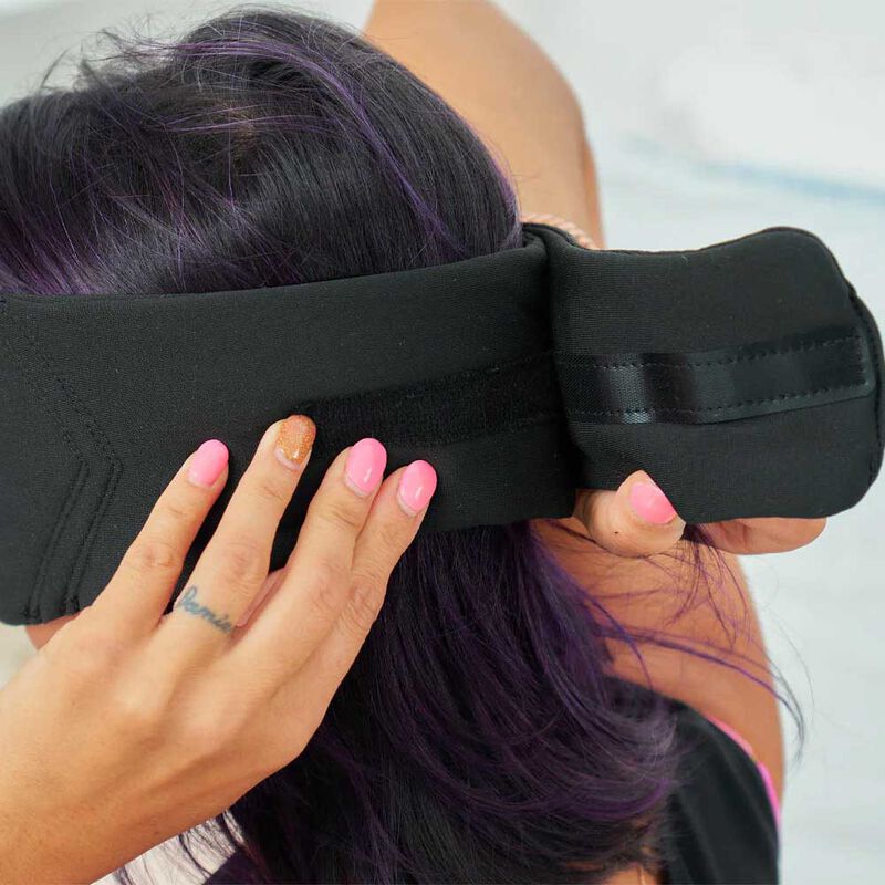 Annabel Trends Travel Sleep Mask Wrap Around - Black image number 2