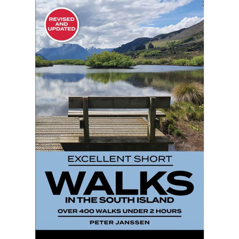 Excellent Short Walks in The South Island by Peter Janssen image number 0