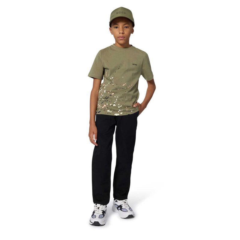 BOSS Print LS Tee 8Y-10Y image number 1