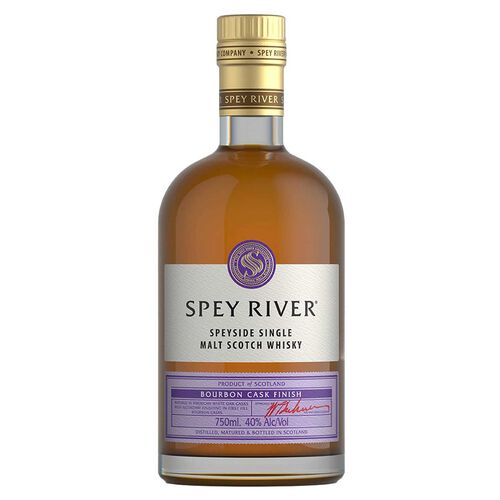 Spey River Speyside Single Malt Scotch Whisky Bourbon Cask 700ml
