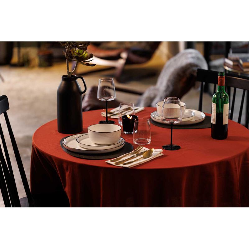 Mikasa Limestone Porcelain 12Pc Dinner Set - White image number 1