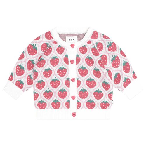 Huxbaby Strawberry Fields Cardi 3-5Y